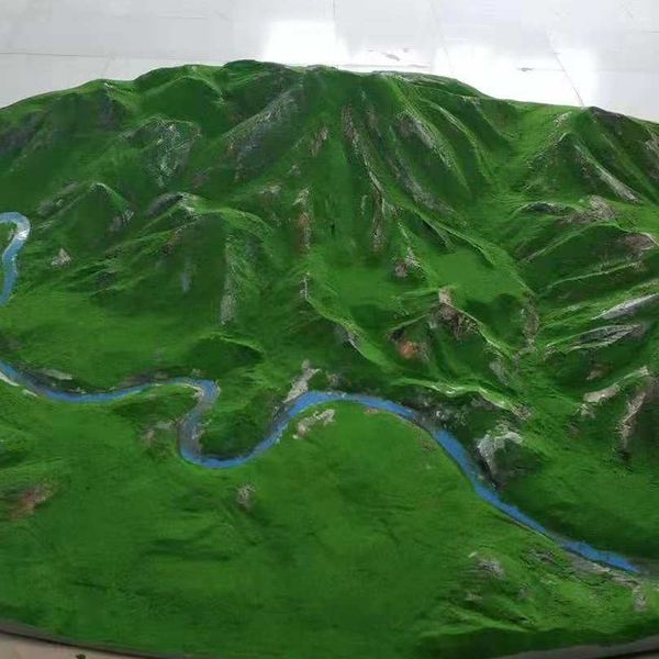 地形沙盘模型展示 地形沙盘模型展示