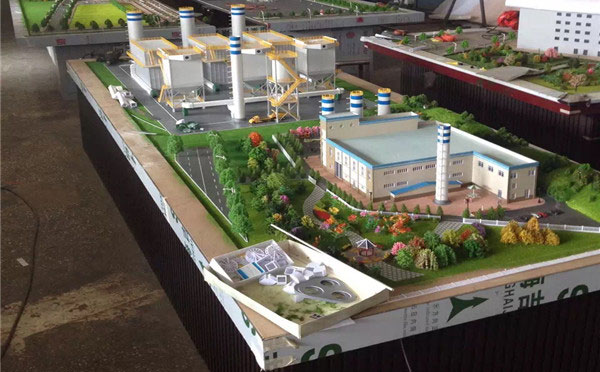 三联聚能机械模型