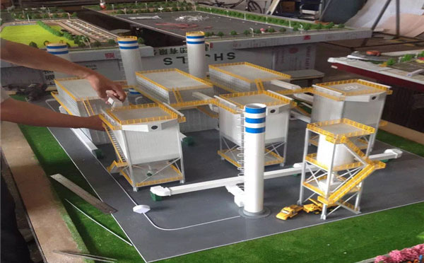 三联聚能机械模型