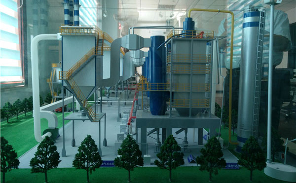 兰州市红山热力中心模型